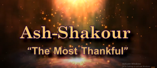 Ash-Shakour (The Most Thankful)